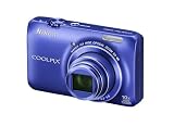 Produkt-Bild: Nikon Coolpix S6300 Digitalkamera (16 Megapixel, 10-fach opt. Zoom, 6,7 cm (2,7 Zoll) Display, bildstabilisiert) blau