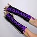 Poizen Armstulpen NIGHT ARMWARMER purple