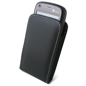 【クリックで詳細表示】PDAIR レザーケース for EMONSTER S11HT バーティカルポーチタイプ ブラック PALCS11HTV/BL
