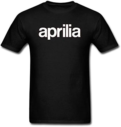Cindy Queen Men's aprilia logo Adult T-Shirt Size L Black