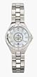 Pittsburgh Steelers Womens Pearl Mop Dial Bracelet Watch