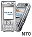 Coque rigide crystal Nokia N70