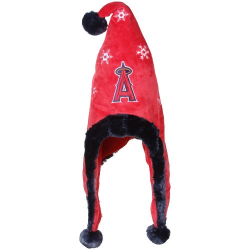Los Angeles Angels of Anaheim Red Dangle Santa Hat