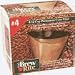 Permanent #4 Cone Replacement Gold Coffee Filter 8 / 10 / 12 Cup Fits Braun / Cuisinart / Mr Coffee (Universal) Image