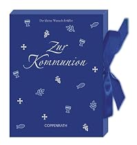 Zur Kommunion - Festlich (blau), Geschenkbox