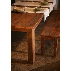 Antique Pine Farmhouse Table