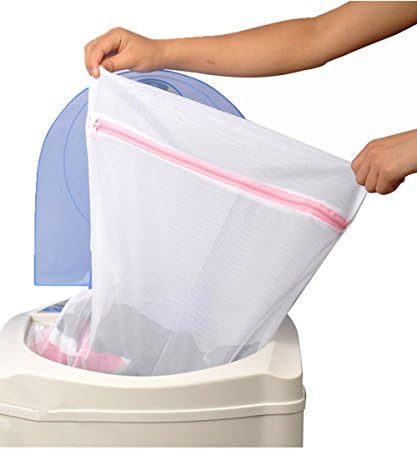 Chaina maid Protective Washing Bag Laundry Bag Mesh Fiber Clothing Medium Size