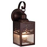Yellowstone - 1 Light Small Nautical Outdoor Lighting Wall Lamp Fixture Lighthouse - Bronze - B2551