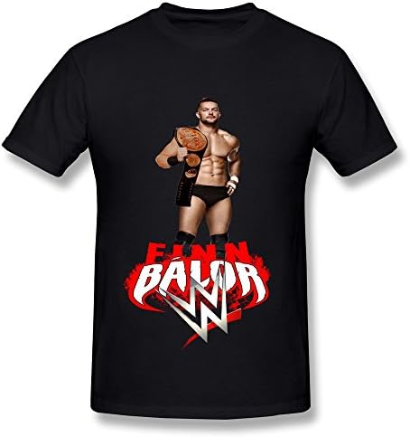 SANYI Men's Finn Balor Wwe T-shirt Size S Black
