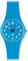 Swatch - GS138 - Classic Colour Code - Montre Mixte - Quartz Analogique - Cadran Turquoise - Bracelet Plastique Turquoise