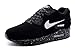 Nike Men Air Max 90, Black/white, Size 10