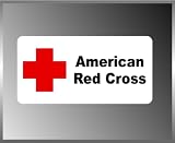 American Red Cross Logo Vinyl Decal Bumper Sticker 3