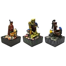  Bird Fountain 3 Assorted Styles
