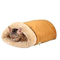 Pet Magasin Cat Cave - A Four-Way Snuggly Bed and Hideaway for Cats
