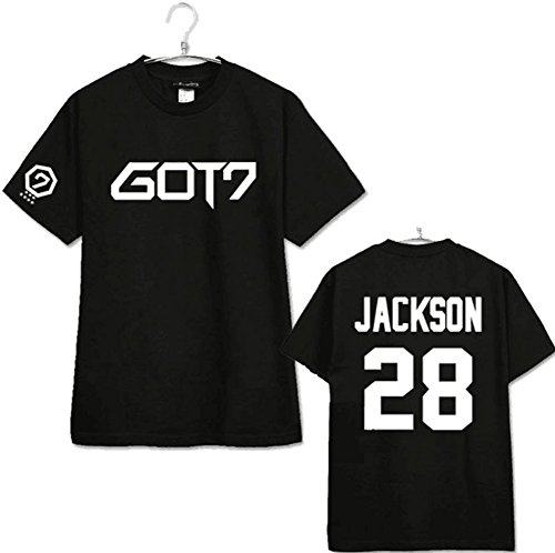 KPOP GOT7 Tshirt Bambam JB JR Mark Youngjae Jackson T-shirt Tee XL Jackson