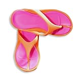 41i6%2B19dFsL. SL160  Veggies   Womens Thong Sandal, Orange Pink