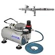 Master Airbrush Model G48 Airbrushing System with AirBrush-Depot TC-20 Tankless Air Compressor