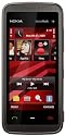 Nokia 5530 XpressMusic black red (WLAN, Touchscreen, 3D-Surround-Sound, Kamera mit 3,2 MP) Handy ohne Vertrag, ohne Branding, kein Simlock