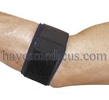 BREATHABLE NEOPRENE TENNIS / GOLFER'S ELBOW SUPPORT, Size Medium