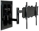 Peerless PEEIM760PUKIT IntoWall Mounts for 32-Inch to 60-Inch Flat Panel Screens with 6 Feet HDMI Cable (Black)