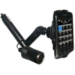Amzer Lighter Socket Mount with Power Dongle for BlackBerry Storm 9530/9500 - Black