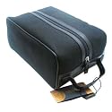 Versace Black Travel Bag with Medusa Logo