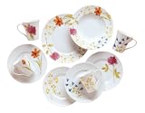 222 Fifth Celeste Dinnerware Set, Service for 4 by 222 Fifth