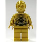 LEGO Star Wars LOOSE Mini Figure C3PO Dark Gold Pearl