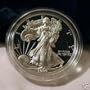 1999 AMERICAN SILVER EAGLE PROOF $1 DOLLAR COIN W/BOX