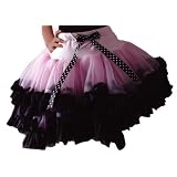 Black and Pink Pettiskirt Style Tutu Size: Small