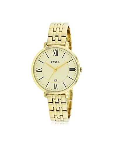 Fossil Women’s ES3434 Jacqueline Gold-Tone Stainless Steel Watch