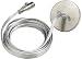 Single Center Power Feed for Low-Voltage Two-Circuit Monorail Lighting Systems Finish:700MO2PCENS - Satin Nickel