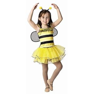 Get Real Gear Bee with Detachable Wings and Headband, Size 6 8 by 