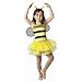 Get Real Gear Bee with Detachable Wings and Headband, Size 6/8