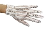 Aubrey Crochet Wrist Length Gloves with Shell Pattern