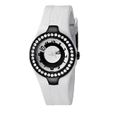 Puma WoMens Active Collection Dynamic Posh White Jeweled Watch #PU101122002 by Puma