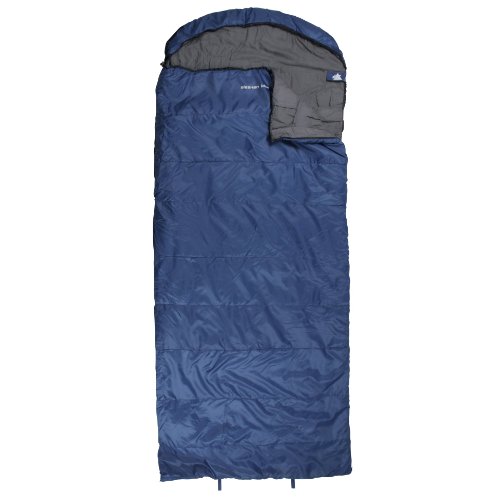 10T ALASKAN Sac de couchage couverture Bleu 235 x 100 cm
