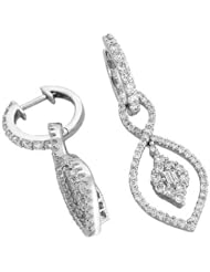 White Gold Diamond Earring