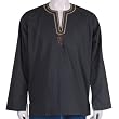 Mens Long Sleeve Casual Cotton Shirt Kurta India Chest 42 inches (gsk561)