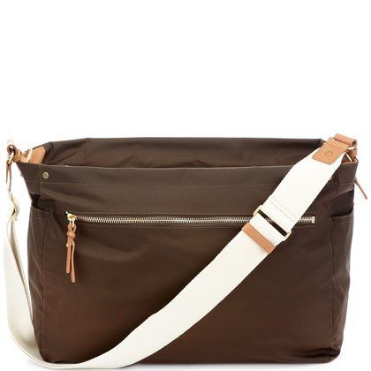 Reviews DwellStudio Sullivan Messenger Bag, Chocolate
