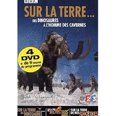 Sur la terre des dinosaures � l'homme des cavernes - Coffret 4 DVD