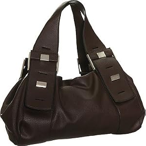 ''Danielle'' Satchel - Black, Green Croco or Brown