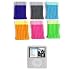 Electronics : idealsUK - iPOD NANO 3G 3RD GENERATION 2 IN 1 COVER SET - 6 PACK iPOD SOCKS + WHITE SILICONE CASE WITH NECKSTRAP (FOR iPOD NANO 3GB 3RD GENERATION ONLY)