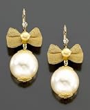 Betsey Johnson Bow Earrings