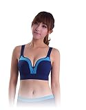 Cick Cick-JP レディース ファッション マタニティ ブラジャー Bra スポーツブラ ヨガウェア ノーワイヤー 揺れない v型 セクシー 快適 ヨガ ランニング アウトドア フィットネス 