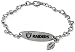 Oakland Raiders ID Charm Bracelet