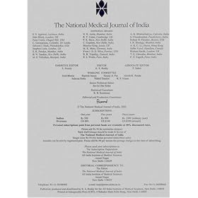 Click here to buy National Medical Journal of India by .