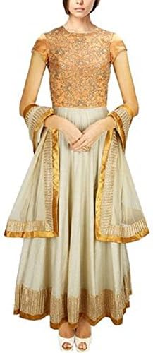 EthnicDresses Women's Silk-Net Summer Fashion Anarkali Suit Wedding Special