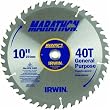 Irwin 14070 Marathon Carbide Tipped Circular Saw Blade