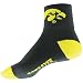 Sock Guy University of Iowa - Hawkeyes Quarter Socks